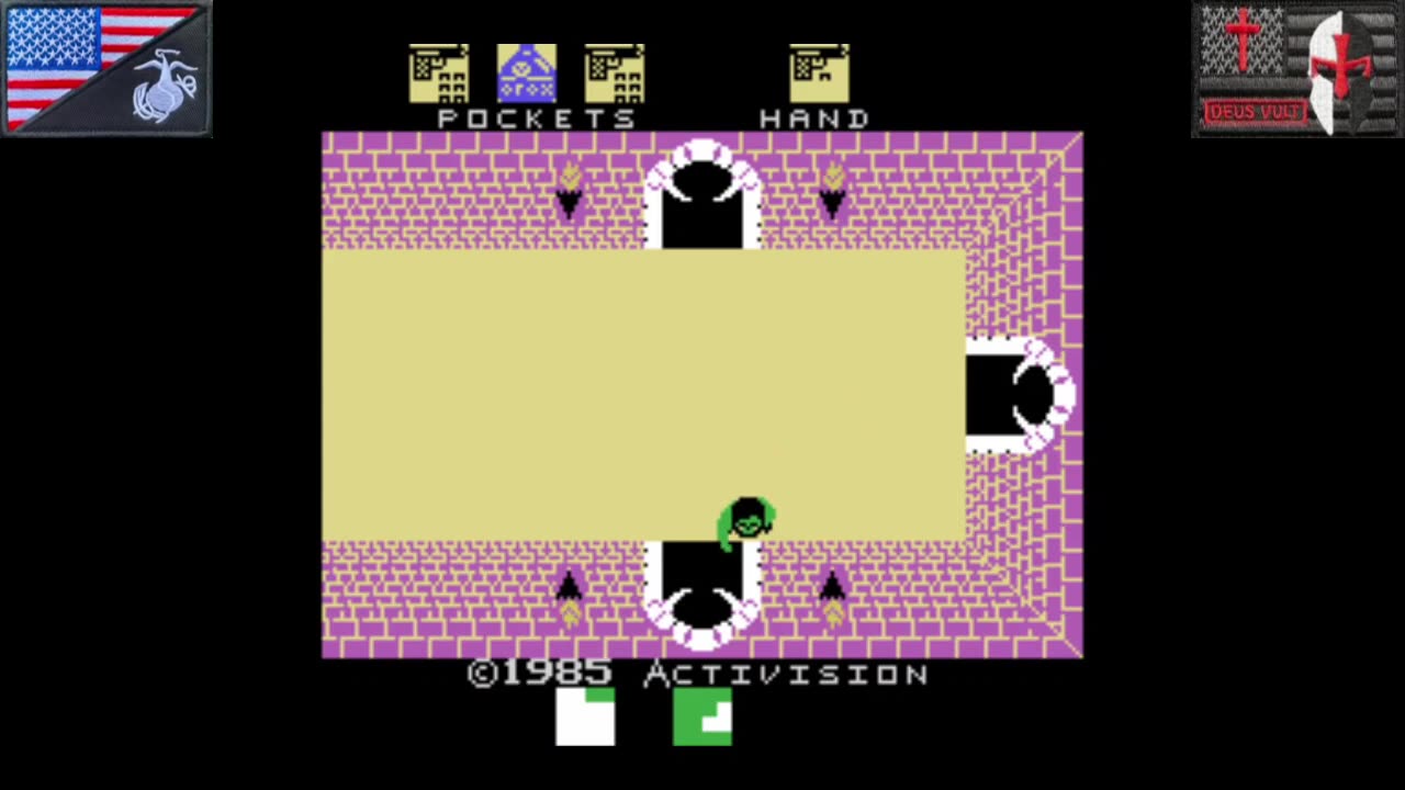 Alcazar: The Forgotten Fortress [Telegames] (ColecoVision - 1985) [NA Version]