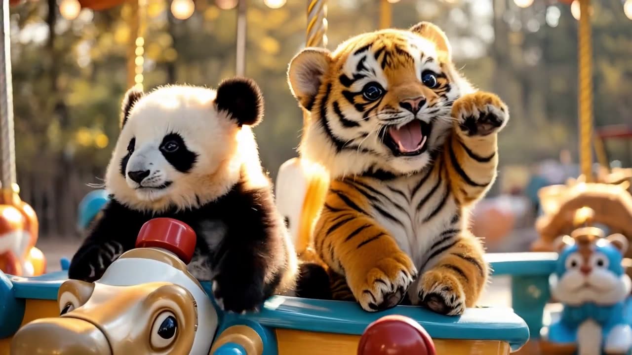 "Panda & Bear Wild Adventures Await A Friendship Beyond the Forest"