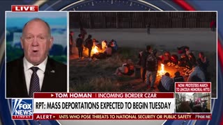 Homan reveals Trump’s deportations will start ‘day one’: ‘Wait to see what happens’