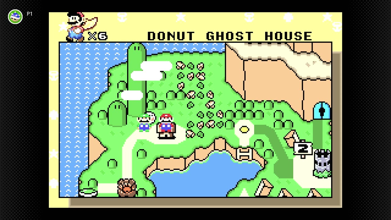 #SuperMarioWorld Donut Ghost House