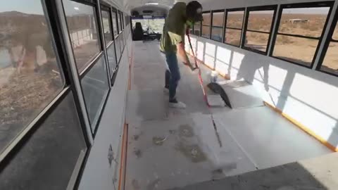 DIY SCHOOL SCHOOL BUS TINY HOUSE CONVERSION | DIY VIDEO