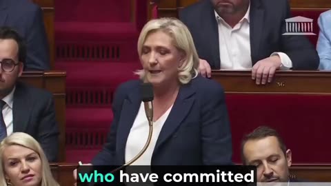 🇫🇷Le Pen: What compels us to keep foreigners who break the law here?