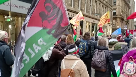 Glasgow Free Palestine March 18/01/25