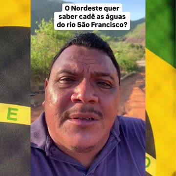 Cadê a água que estava aqui ?