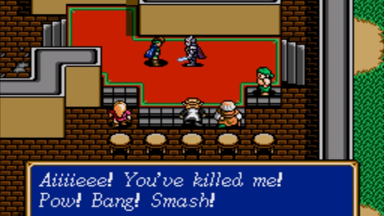 Shining Force defeating Runefaust play in Unlikely Alliance