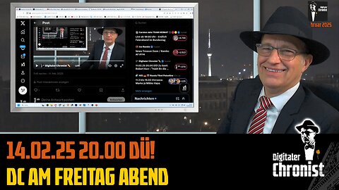 Aufzeichnung vom 14.02.25 DC am Freitag Abend