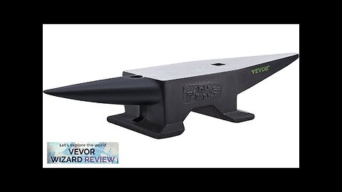 VEVOR Cast Iron Anvil 110 Lbs(50kg) Single Horn Anvil with Large Countertop Review