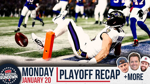 We React to the Biggest Moments from the Divisional Round - Barstool Rundown - January 20th, 2025