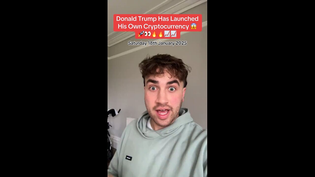 I can't believe that the US President has launched his own crypto #trump #notclickbait #donaldtrump