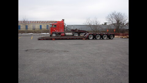 Kenworth cabover bobtailing