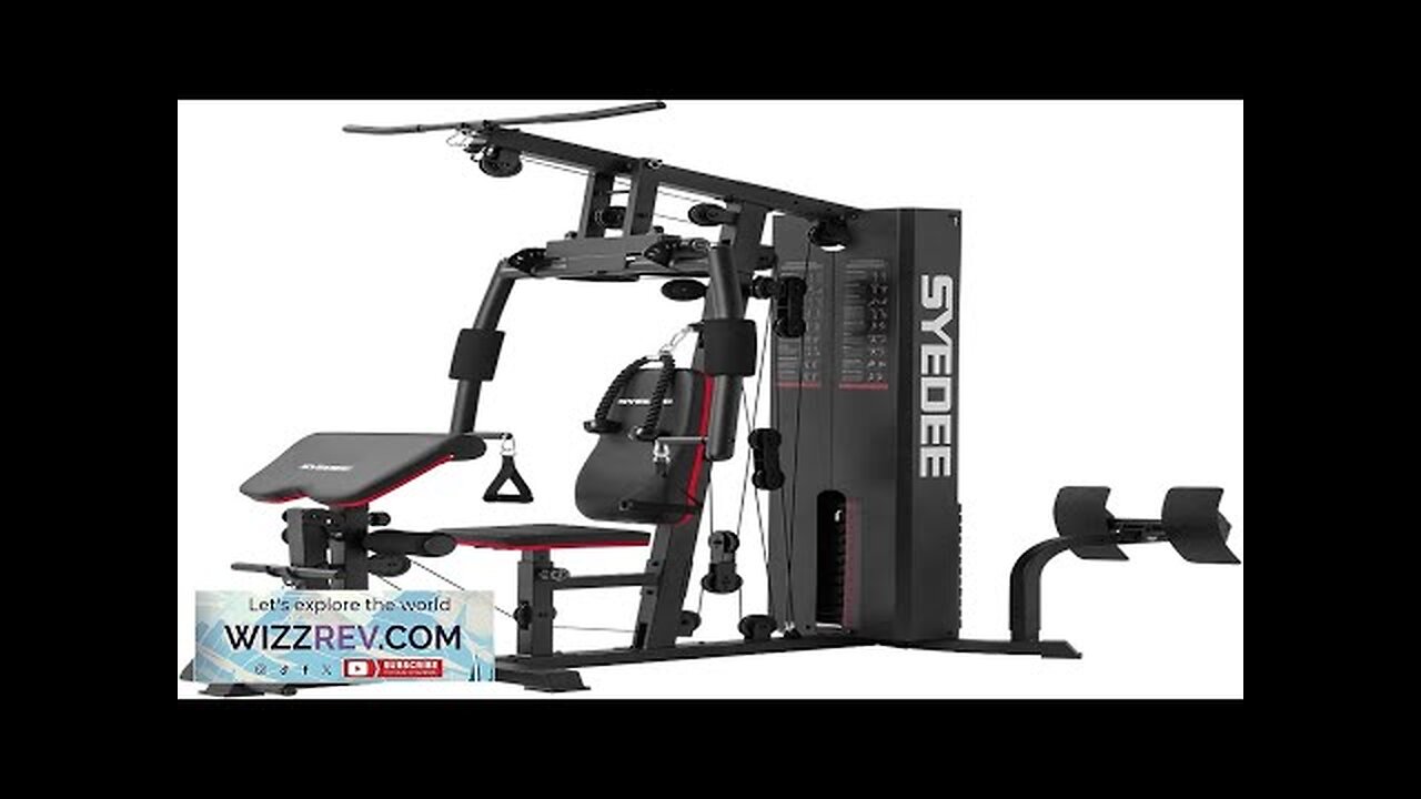 Home Gym Multifunctional Home Gym Equipment Home Gym Station with 150LBS Weight Review