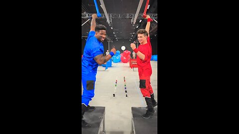 This obstacle course is 😜