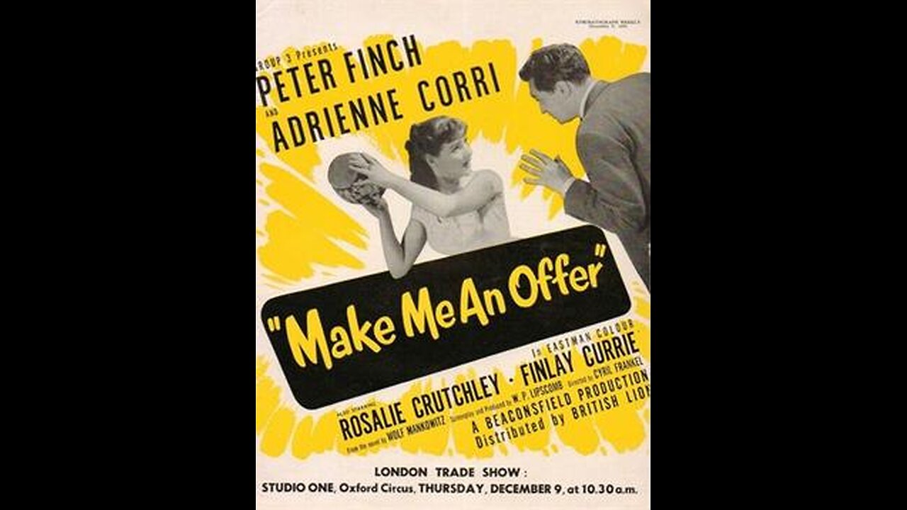 Make Me an Offer! (1954) | Directed by Cyril Frankel