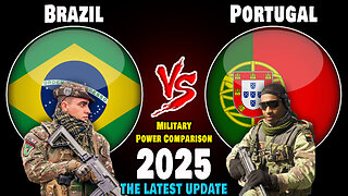 Brazil vs Portugal Military Power Comparison 2025 | Portugal vs Brazil Military Power 2025