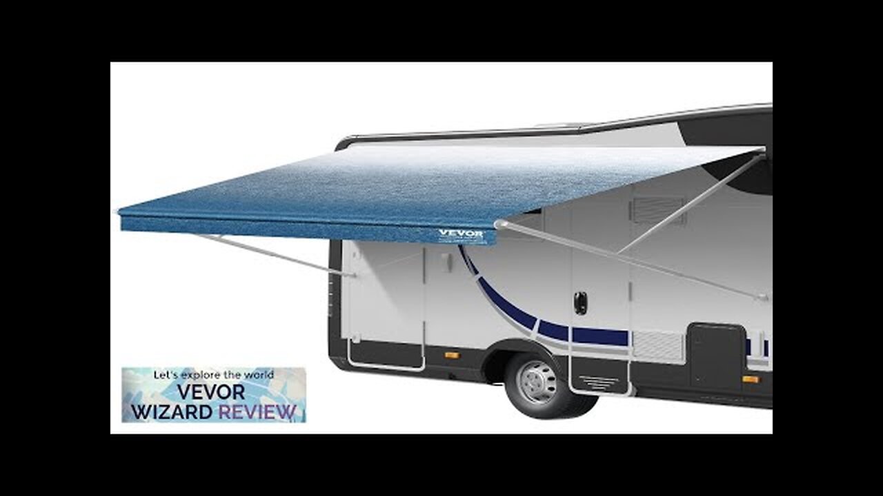 VEVOR RV Awning Fabric Replacement 18'2" Fabric Length for 19' Awning Heavy Review