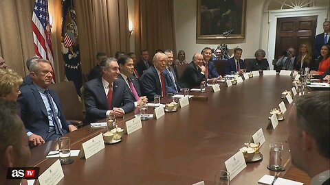 Trump CUTS OFF Elon Musk as journalist asks IF CABINET IS HAPPY with him_ _LET THEM SPEAK