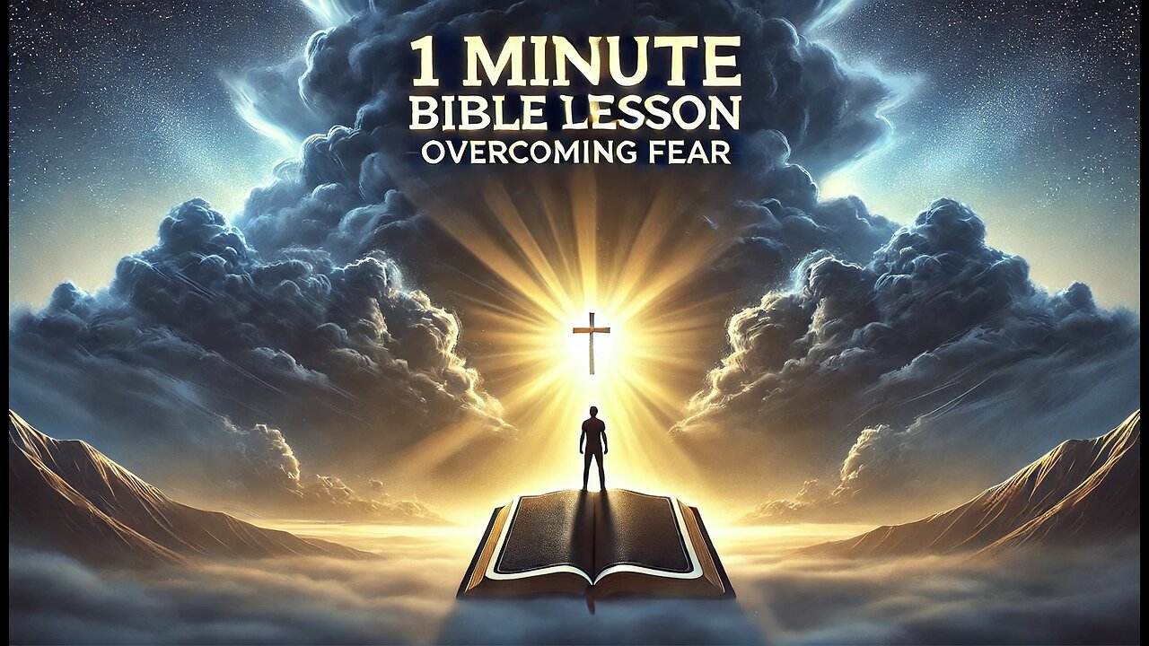 1 Minute Bible Lesson: Overcoming Fea