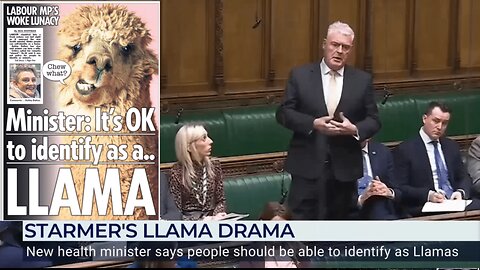 The Llama MP 🦙| UK Health Ministers’ Ridiculous Priorities - Lee Anderson Calls For STRAIGHTJACKET 🦙