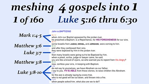 070d Luke 5:16 thru 6:30 p8 [Jesus] [Live]