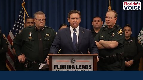 DeSantis Takes Charge…Florida Gov Leads Charge With Groundbreaking Proposal To Back Trump's Policies