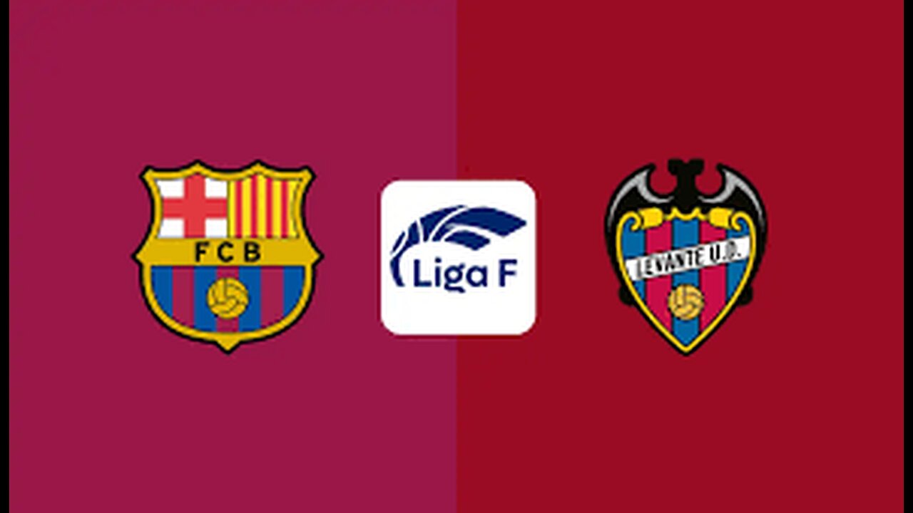 Barcelona vs levante femenino - liga f