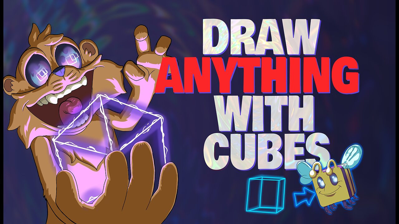 Draw Anything With Cubes-New Artists Guide To Doodling