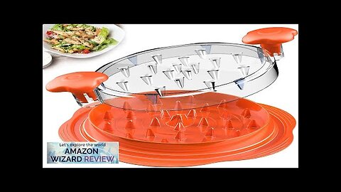 Chicken Shredder Large Chicken Breast Shredder Tool Twist with Brush&Fork Visible Meat Review