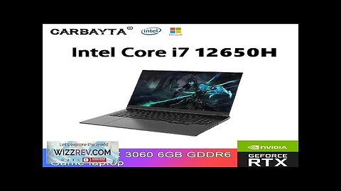 Max 64GB Rom 16 Inch 2560x1600 IPS Gaming Laptop I7 12700H NVIDIA Review