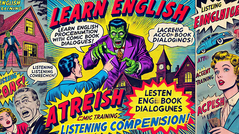 Accent Training with comic book dialogue. Speak like Native!