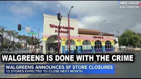 Walgreens is DONE with San Francisco Crime...