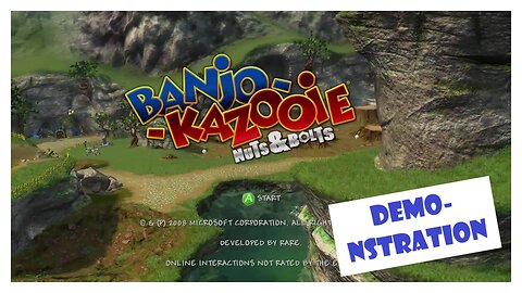 Banjo-Kazooie Nuts & Bolts DEMOnstration (Xbox 360)