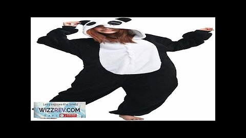 Sleepsuit Costume Cosplay Lounge Wear Kigurumi Adult Onesie Pajamas Panda Review