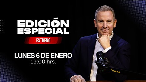 Diego Acuña estrena programa en Rumble este lunes 06 de enero | Edición Especial