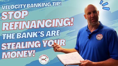 Stop Refinancing Your Home! Banks Are Stealing Your Wealth!