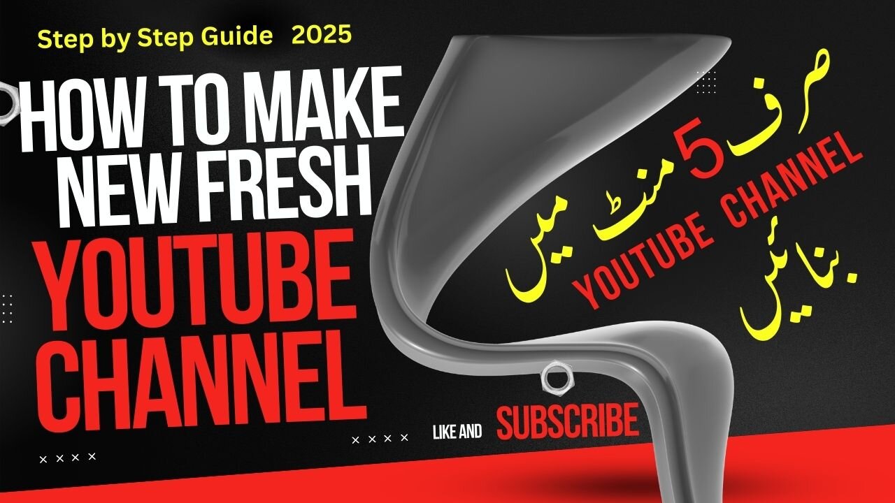 How to Create a YouTube Channel in 2025 – Step-by-Step Guide for Beginners!
