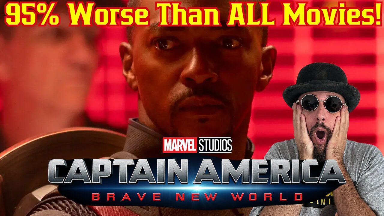 Captain America Brave New World Performs WORSE Than 95% Off ALL Movies In The Past 5 Years! Marvel