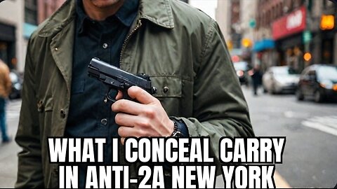 Carrying a Gun in Anti 2A New York and Channel News