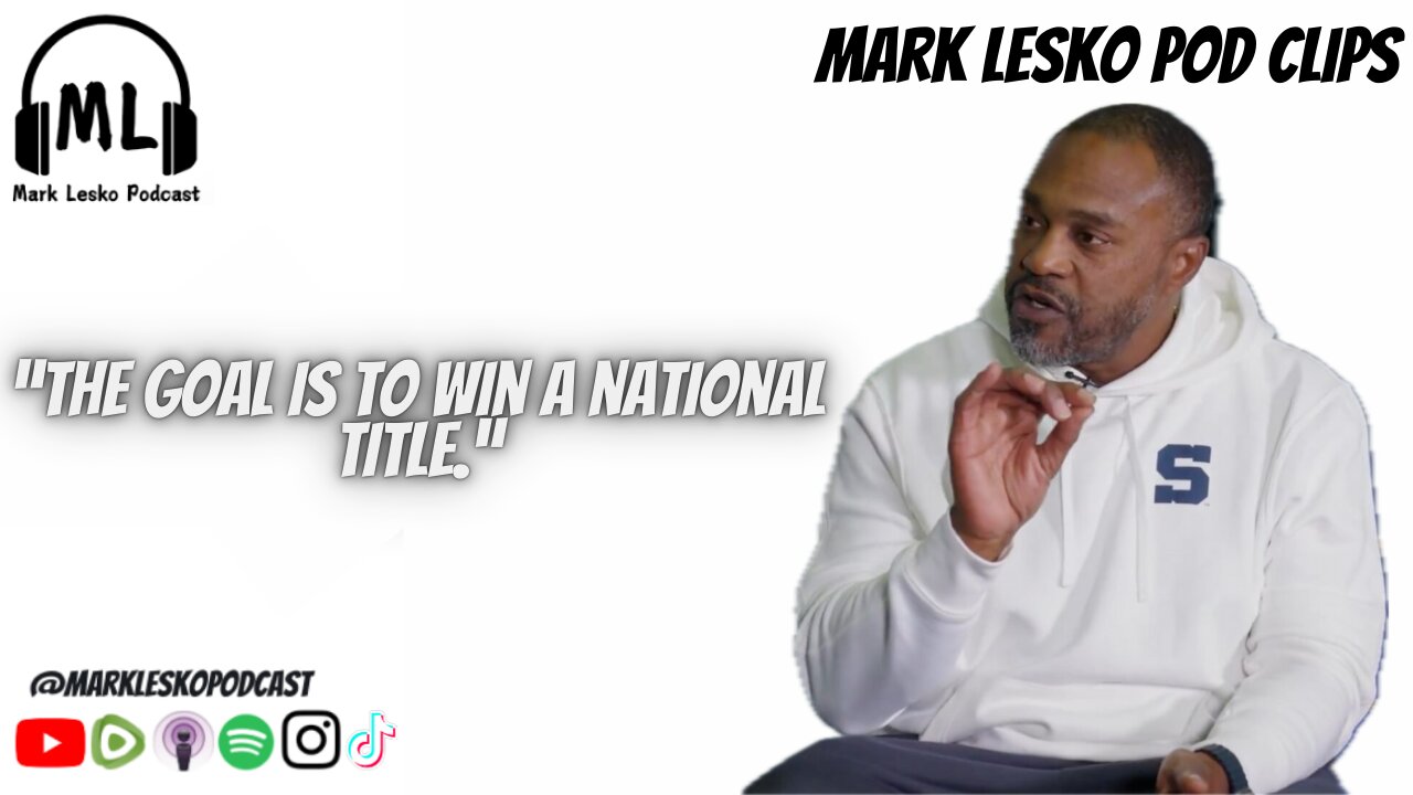 Penn State RB coach Stan Drayton speaks || Mark Lesko Pod clips #pennstatefootball