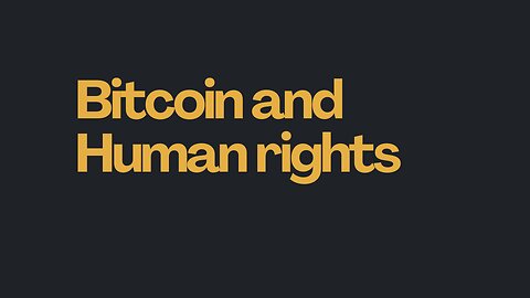 Bitcoin and Human Rights