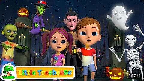 It's Halloween Night _ Spooky Nursery Rhymes and Kids Song _ Kids Cartoon Videos - Zoobies