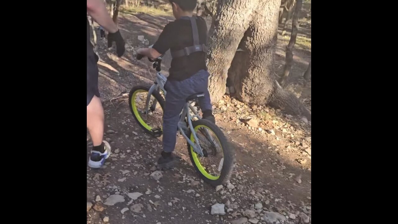 7 year old Nephew Challenges Huge Mountain Bike Jump #trending #mtb #viralvideo #shorts #video #bike