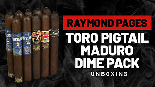 Raymond Pages Toro Pigtail Maduro Dime Pack