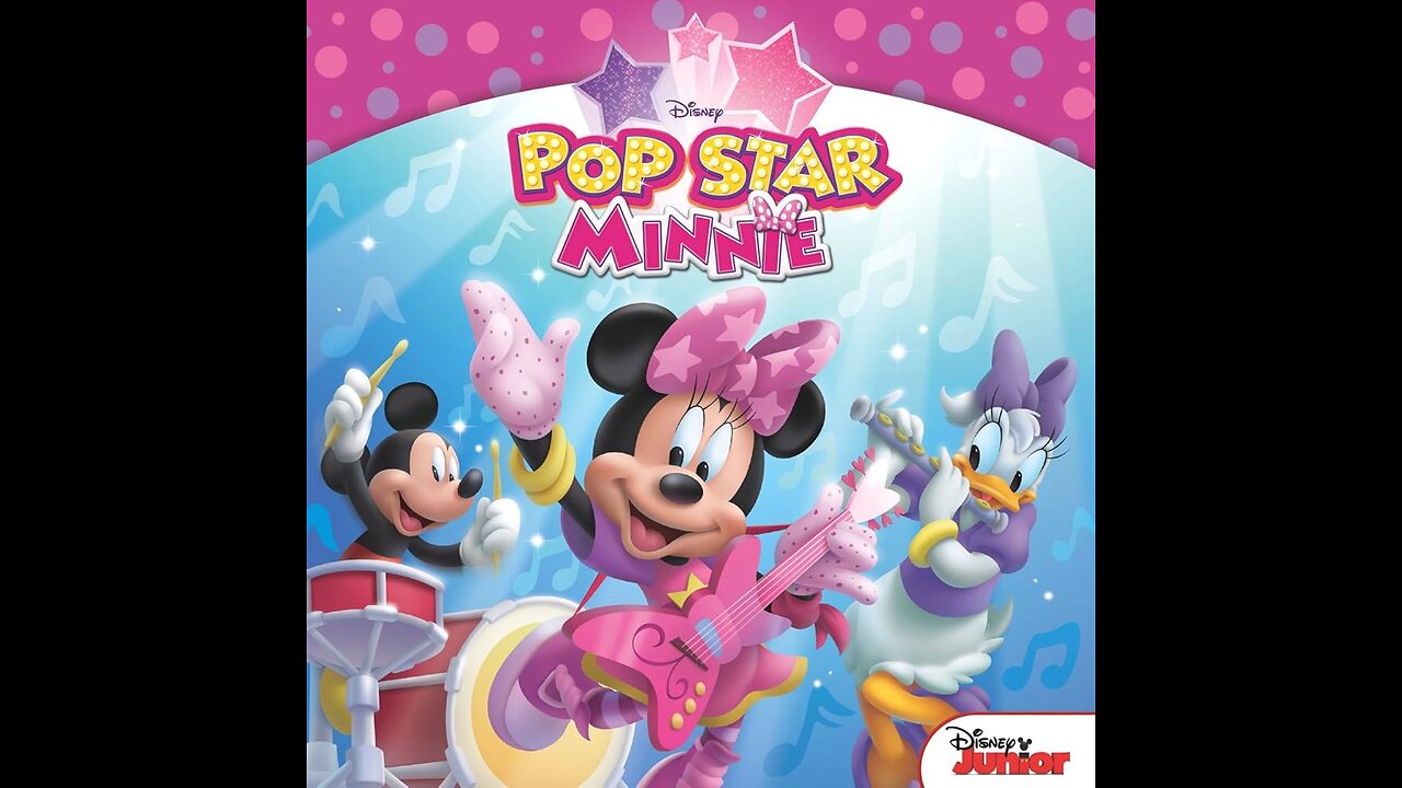 Pop Star Minnie Read Along Book