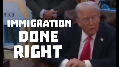 Trump's Gold Card - Immigration Done Right