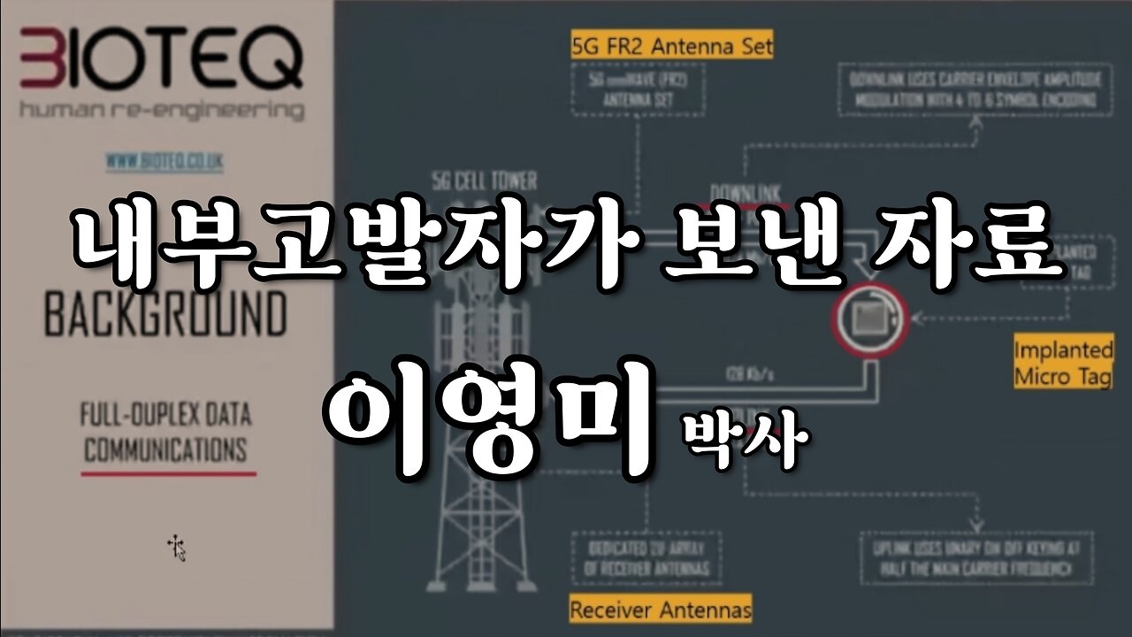 내부고발자가 보낸 자료(닥터 제인 루비쇼 / 이영미 박사)