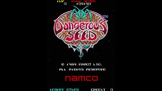 Dangerous Seed Arcade Game, Namco 1989, Longplay