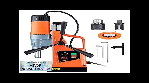 VEVOR Magnetic Drill 1550W 2" Boring Diameter 2922lbf/13000N 500 RPM Portable Electric Review