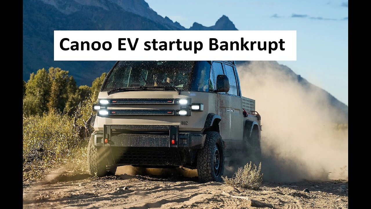Canoo EV startup bankrupt