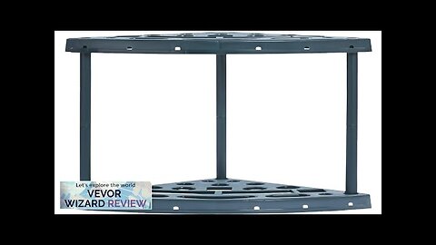 VEVOR Garden Tool Organizer 19 Slots Yard Tool Tower Rack for Garage Review