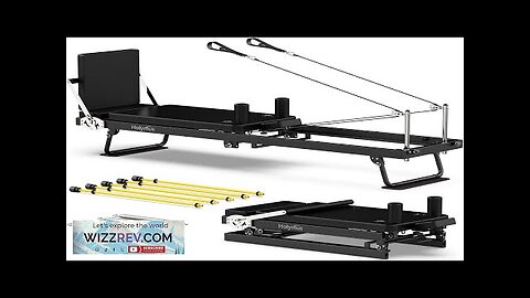 Pro 90" Pilates Reformer Machine Durable and Quiet Up to 500LBS Review